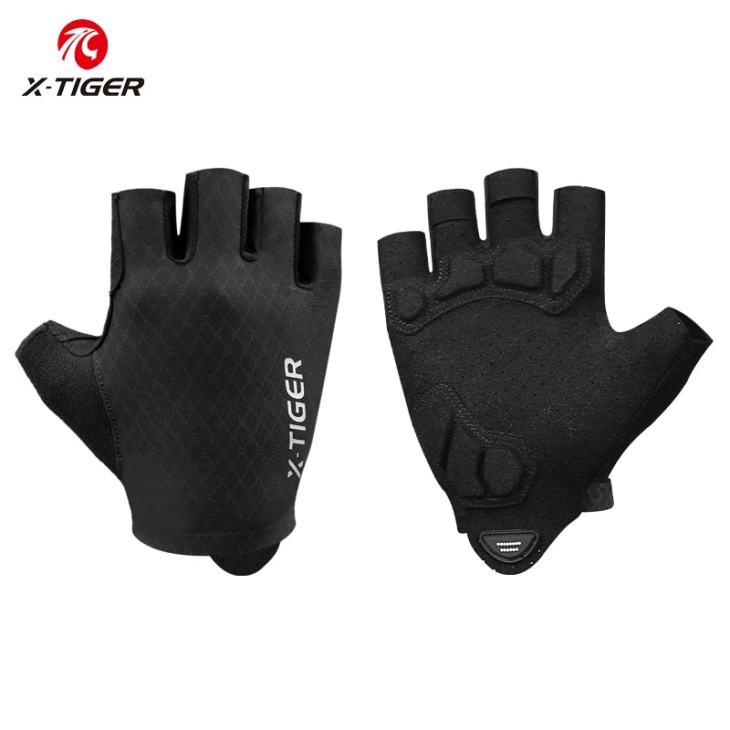 Xin Sports Equipment - X-TIGER 사이클링 장갑 반 손가락 충격