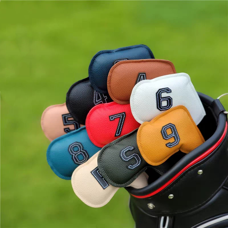 Xin Sports Equipment - 10pcs 골프 아이언 헤드커버 4-9,P,A,S,X, 클럽