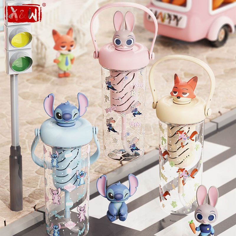 Xin Sports Equipment - X&W Zootopia 밀짚 물병 여름용 차가운