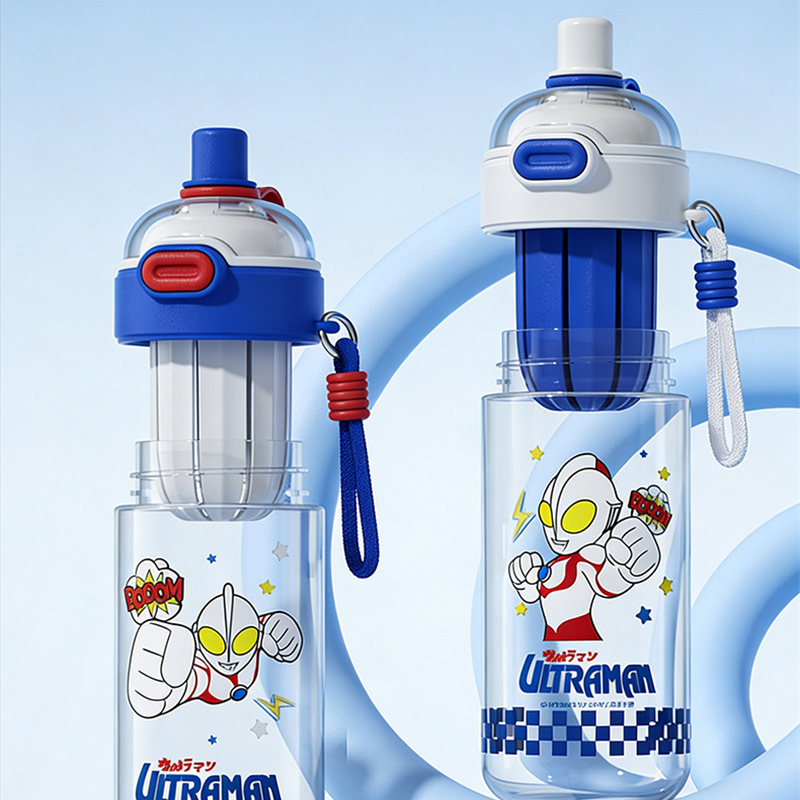 울트라맨 X&W 600ML 이중 음용 컵 만화 캐릭터  - Xin Sports Equipment 리뷰 및 가격