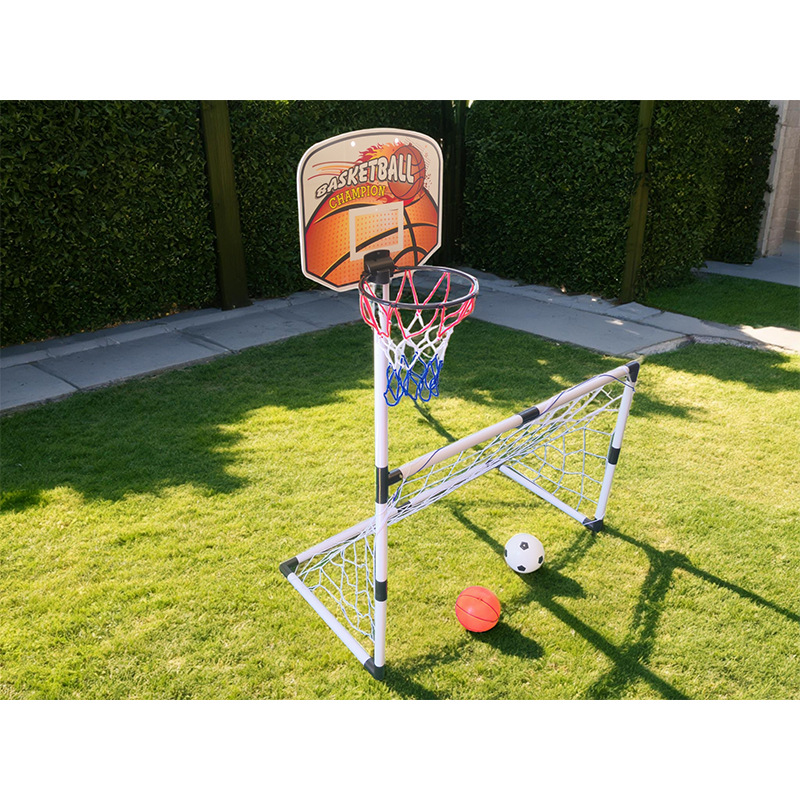 대형 2-in-1 휴대용 플라스틱 축구 및 농구 골대  - Sports Equipment 2 Year Old 리뷰 및 가격