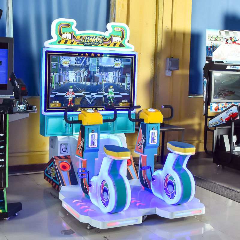 동전으로 작동하는 자전거 시뮬레이션 게임기 더블 라이딩 - Sports Equipment Video 리뷰 및 가격