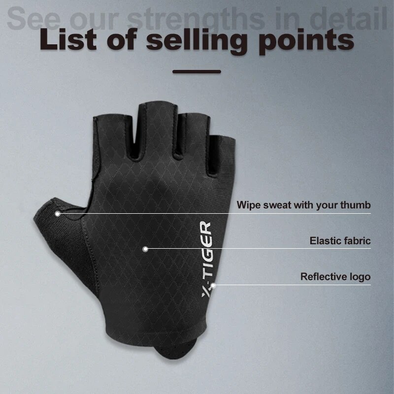 X-TIGER 반손가락 충격 방지 내마모성 통기성 MT - Xin Sports Equipment 리뷰 및 가격