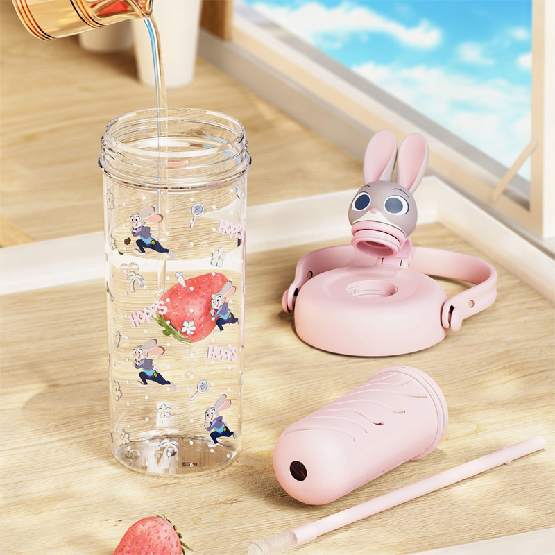 X&W Zootopia 밀짚 물병 여름용 차가운 음료  - Xin Sports Equipment 리뷰 및 가격